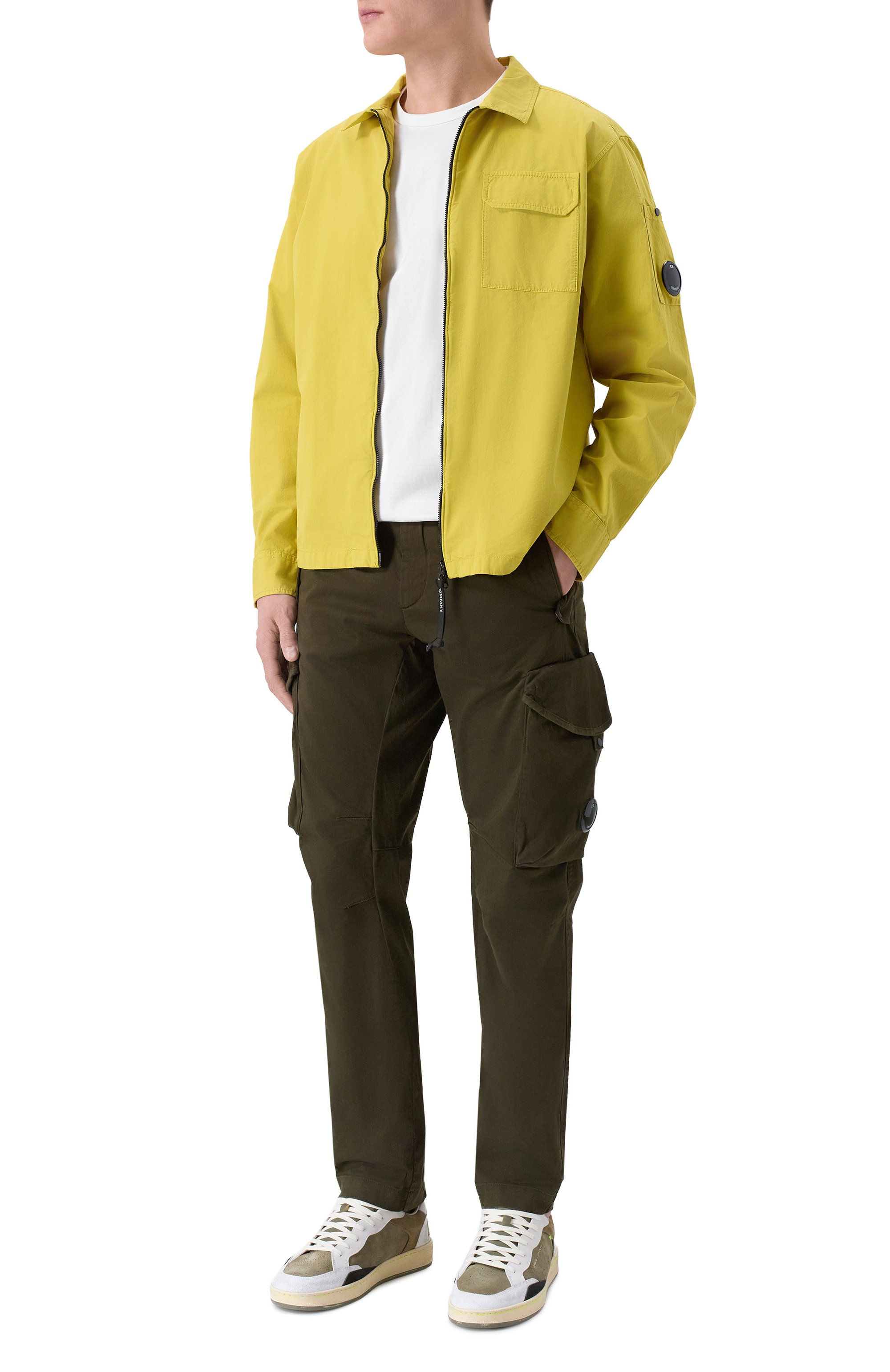 Хлопковая футболка C.P. COMPANY, арт. 20CLTS057A/006370W, фото 2