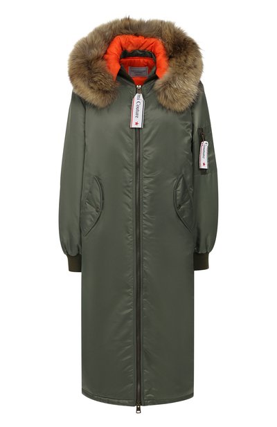 Женский пуховик с меховой отделкой FORTE DEI MARMI COUTURE, арт. FFW19-1505