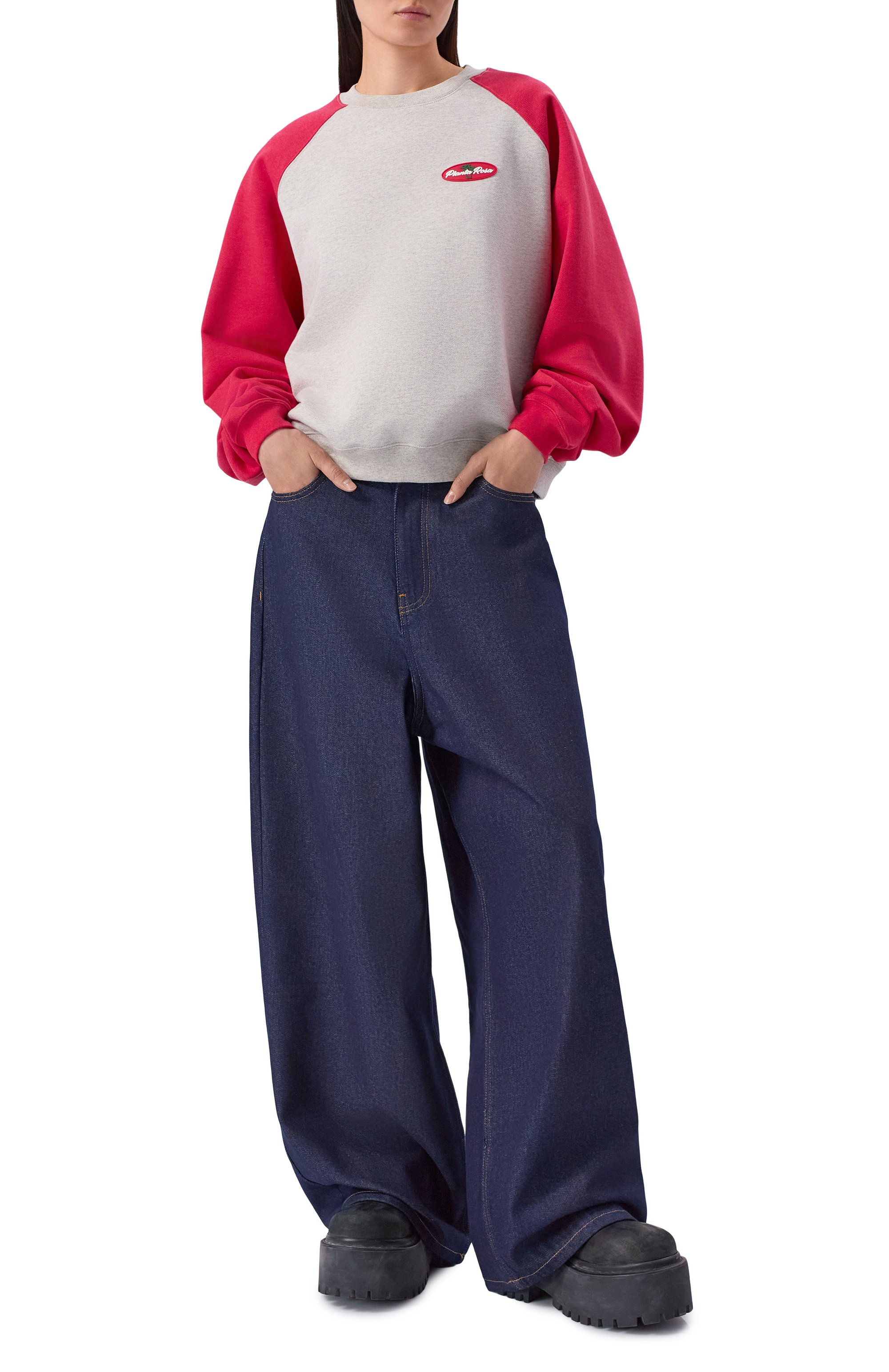 Хлопковый свитшот PLANTA ROSA, арт. PR/SW/PALM/470, фото 6