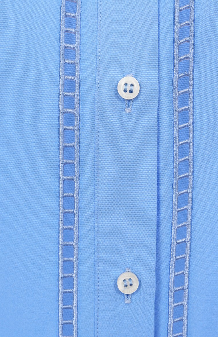 Хлопковая рубашка MSGM, арт. 3841MDE10X/257100, фото 1