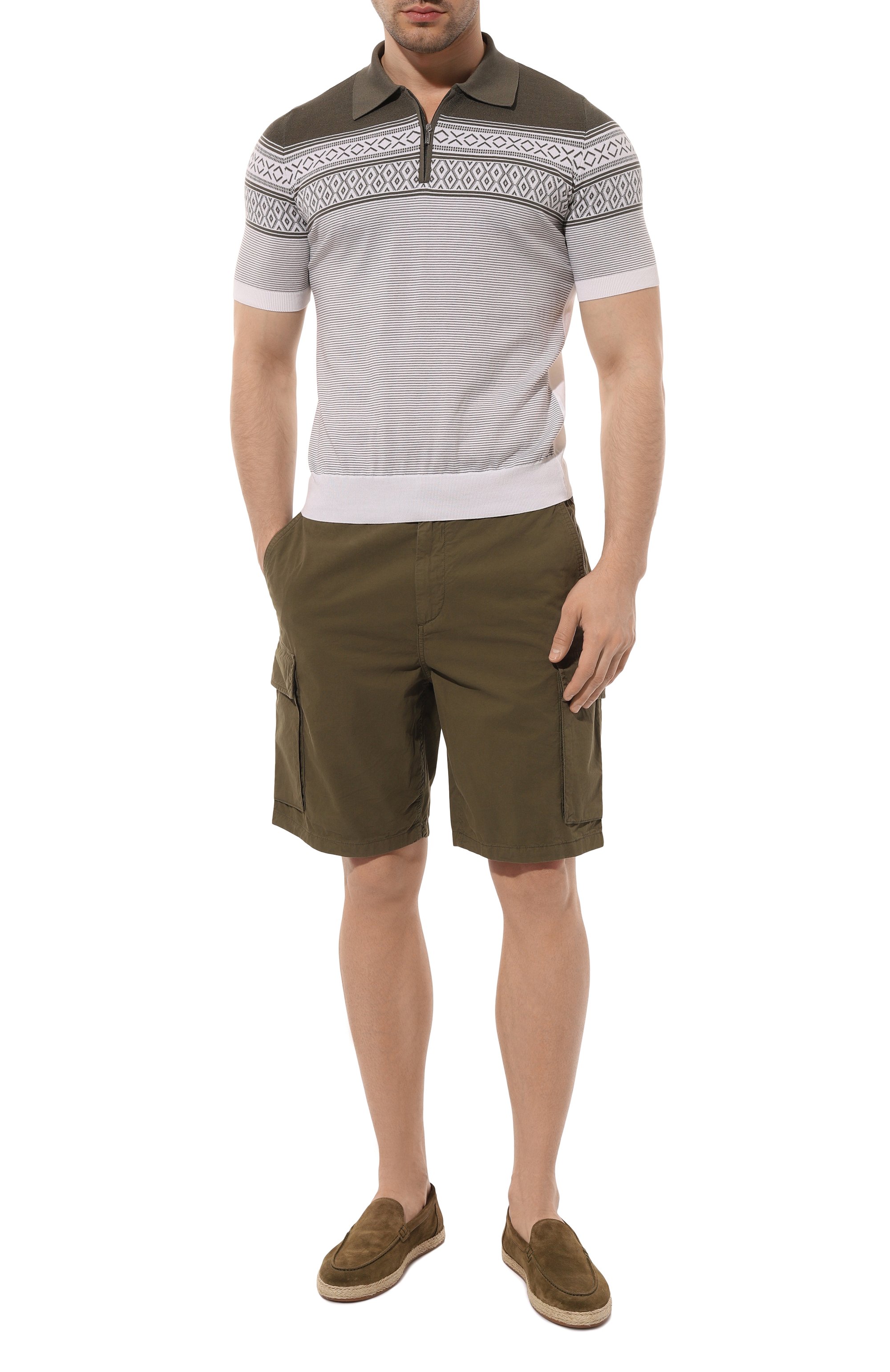 Поло из шелка и хлопка ZILLI, арт. KZP002M0142VETH00, фото 2