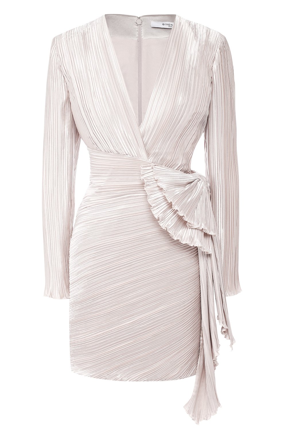 Платье GIVENCHY серебряного цвета по цене 379000 руб., арт. BW20KS1247, фото 1 Платье GIVENCHY, арт. BW20KS1247, фото 1
