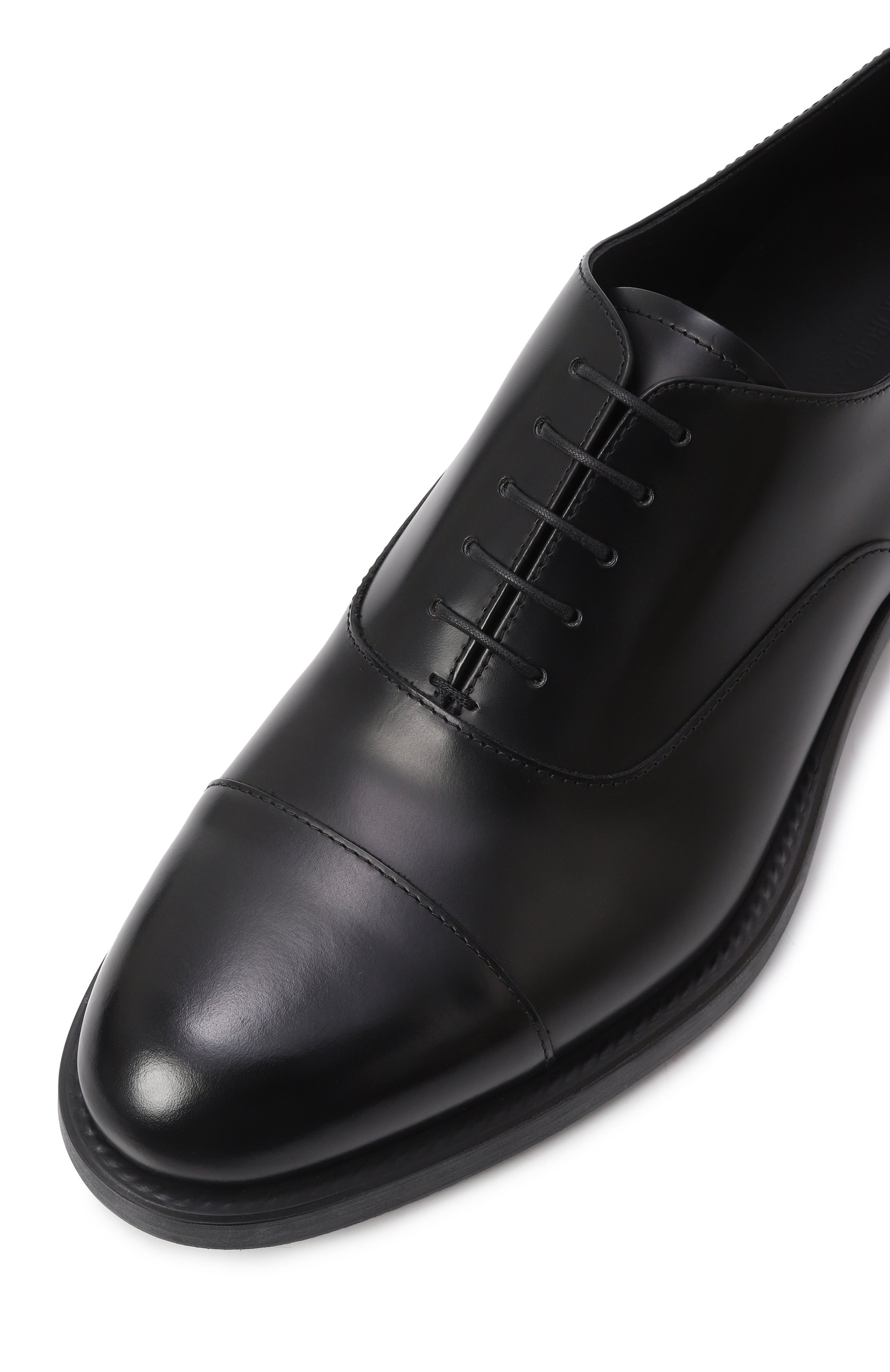 Кожаные оксфорды GIORGIO ARMANI, арт. X2C684/XF294, фото 7