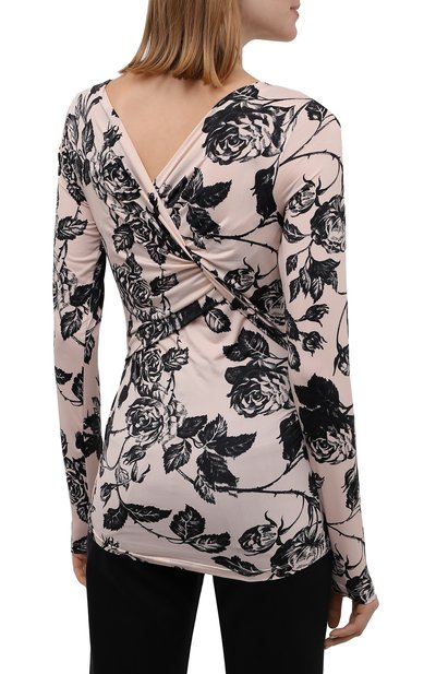 Топ MSGM бежевого цвета по цене 29650 руб., арт. 3141MDM18 217654, фото 4 Топ MSGM, арт. 3141MDM18 217654, фото 4