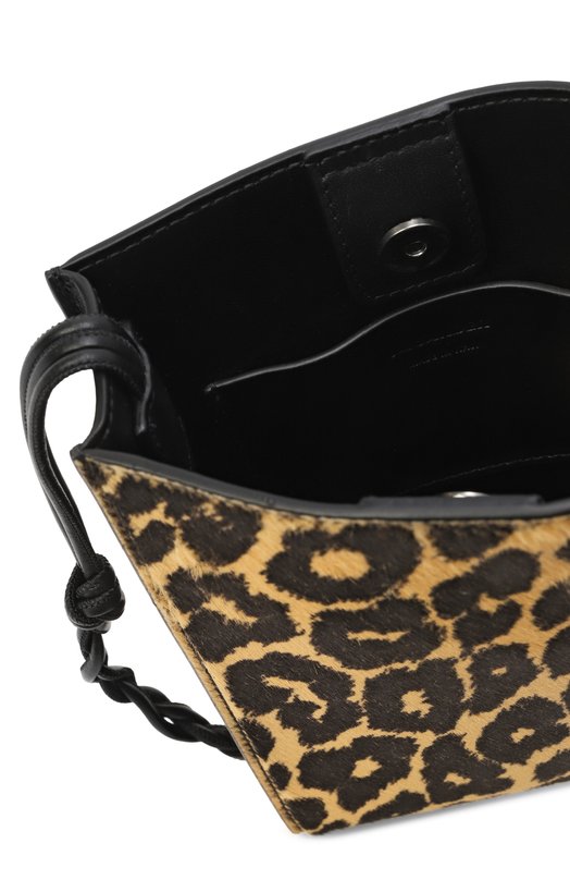 Сумка Tangle small Jil Sander J07WG0001/P8575 Леопардовый  J07WG0001/P8575 Фото 5