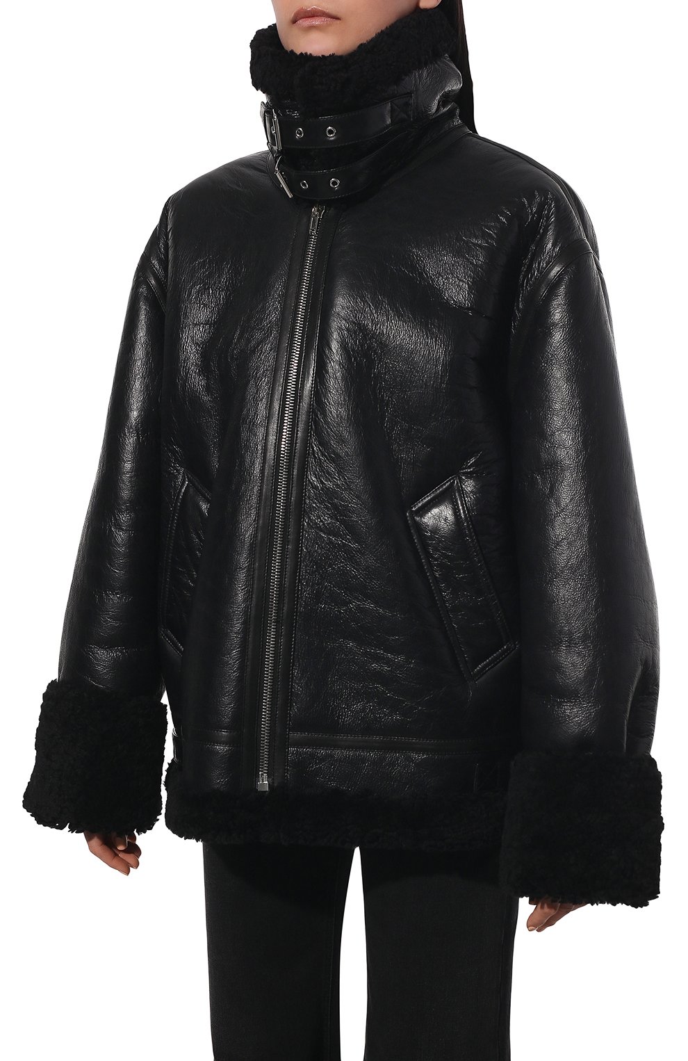 Дубленка из овчины VETEMENTS, арт. UE52JA850BL 2431/W, фото 6