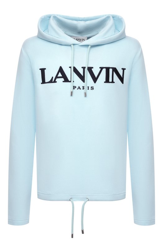 

Хлопковое худи Lanvin, Синий
