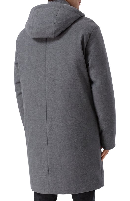 Утепленное пальто BOSS 50550790 Серый  50550790 Фото 4