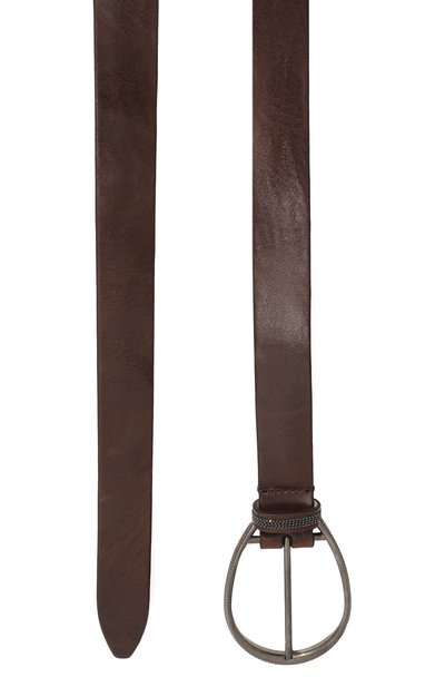 Кожаный ремень BRUNELLO CUCINELLI, арт. M0DAYC242P, фото 3