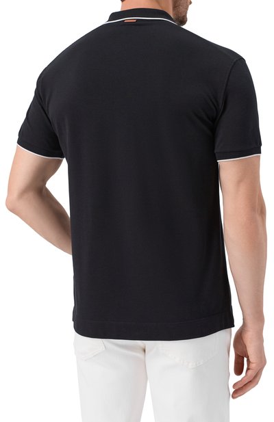 Хлопковое поло ZEGNA, арт. B746/E7358A5, фото 4