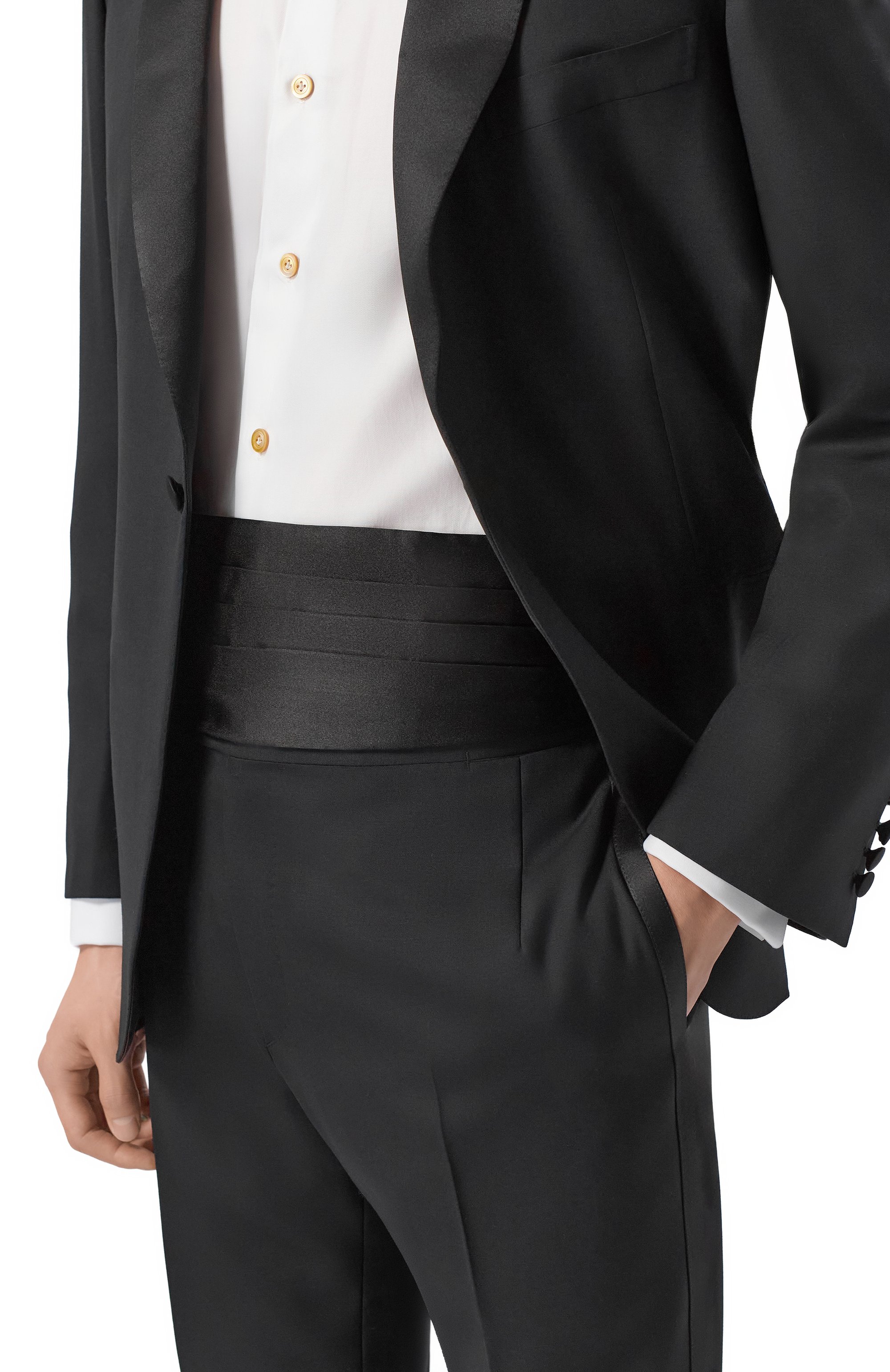 Шелковый камербанд CORNELIANI, арт. 27U917/2720480, фото 2