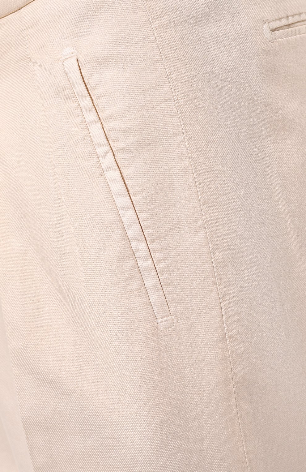 Брюки из хлопка и льна STEFANO RICCI, арт. M1T3100062/P0E, фото 5