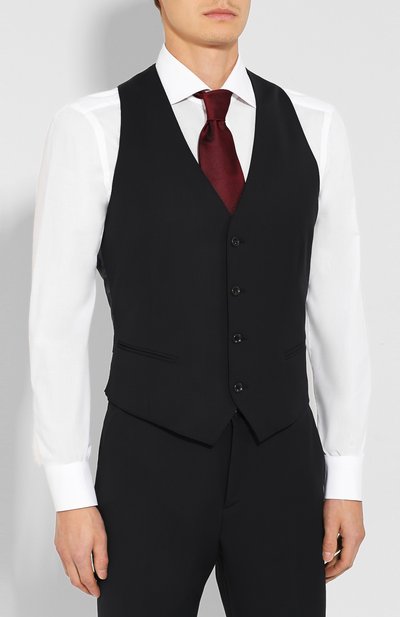 Шерстяной костюм-тройка GIORGIO ARMANI, арт. 8WGAY004/T0075, фото 4