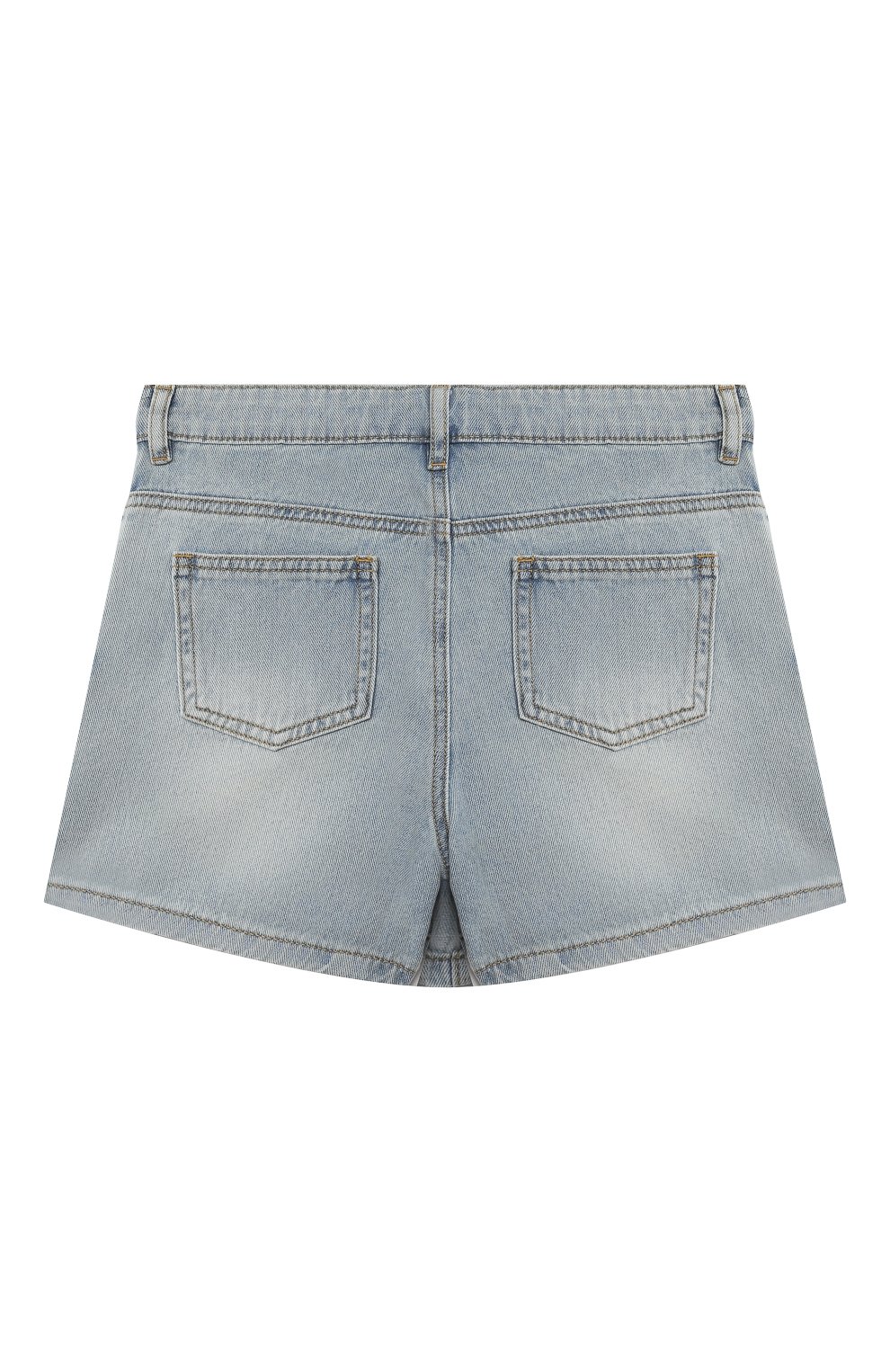 Джинсовая юбка-шорты MOSCHINO, арт. HDQ017/L0E25/10-14, фото 2