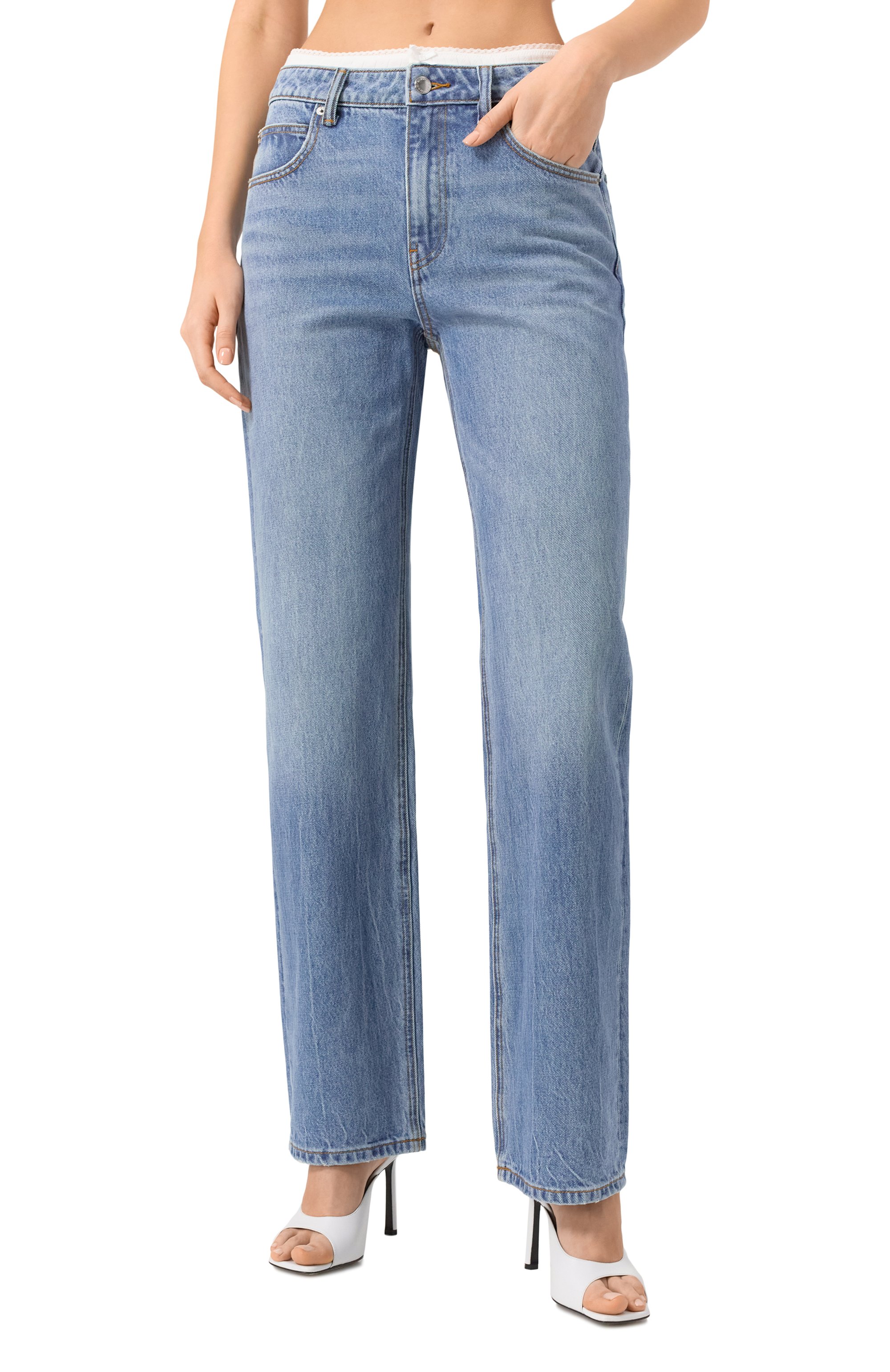 Джинсы ALEXANDER WANG, арт. 4DC1254522, фото 3