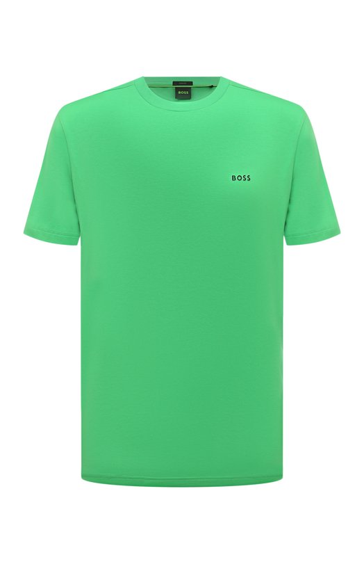 

Хлопковая футболка BOSS Green, Зелёный