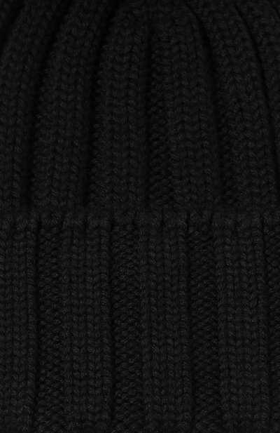 Шерстяная шапка WOOLRICH черного цвета по цене 17850 руб., арт. CFWWAC0136FR/UF0663, фото 4 Шерстяная шапка WOOLRICH, арт. CFWWAC0136FR/UF0663, фото 4