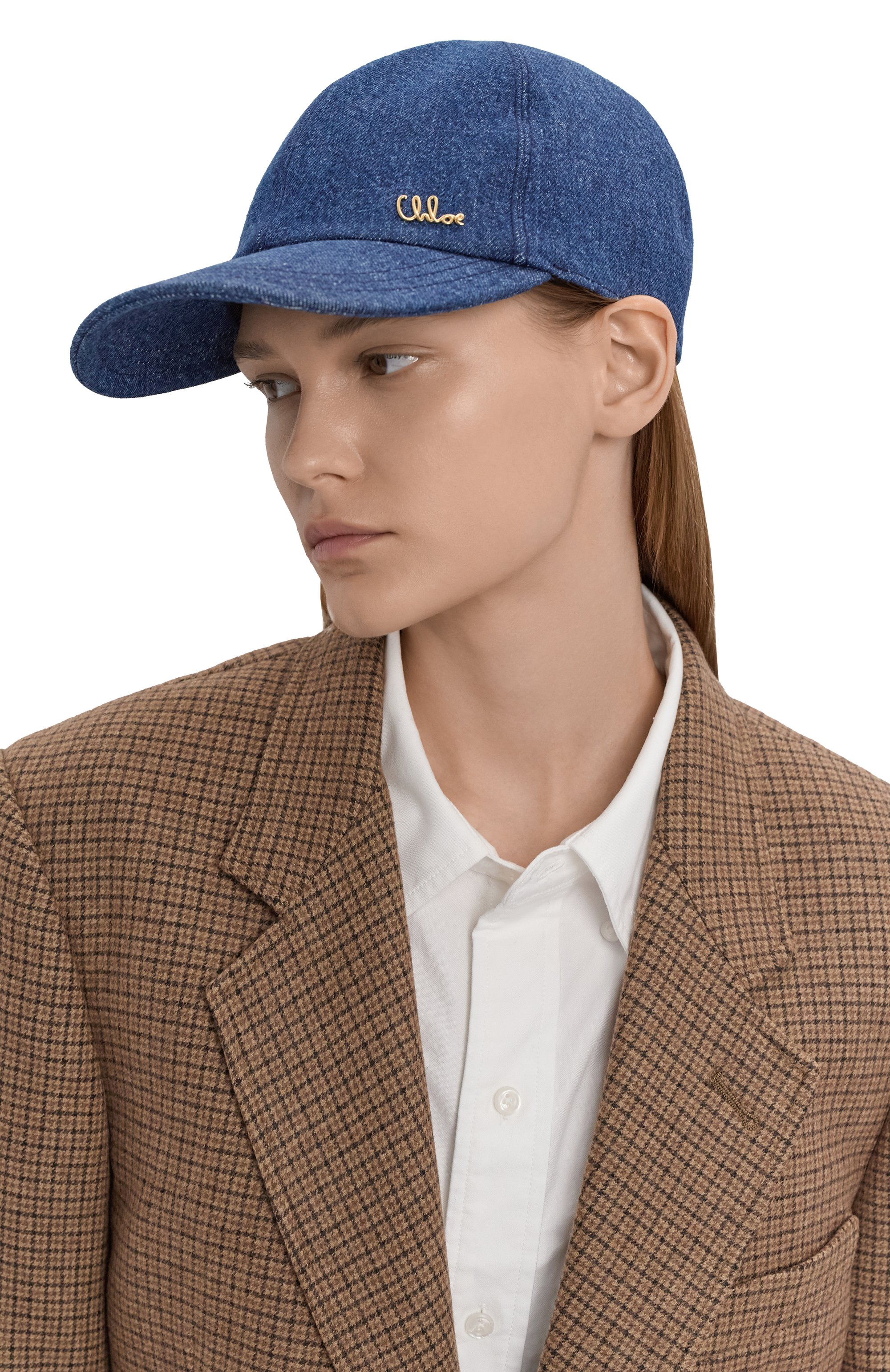 Джинсовая бейсболка CHLOÉ, арт. CHC25SD019GDN, фото 2