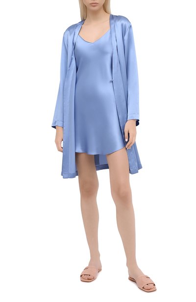 Шелковый халат LUNA DI SETA, арт. VLST08009, фото 2