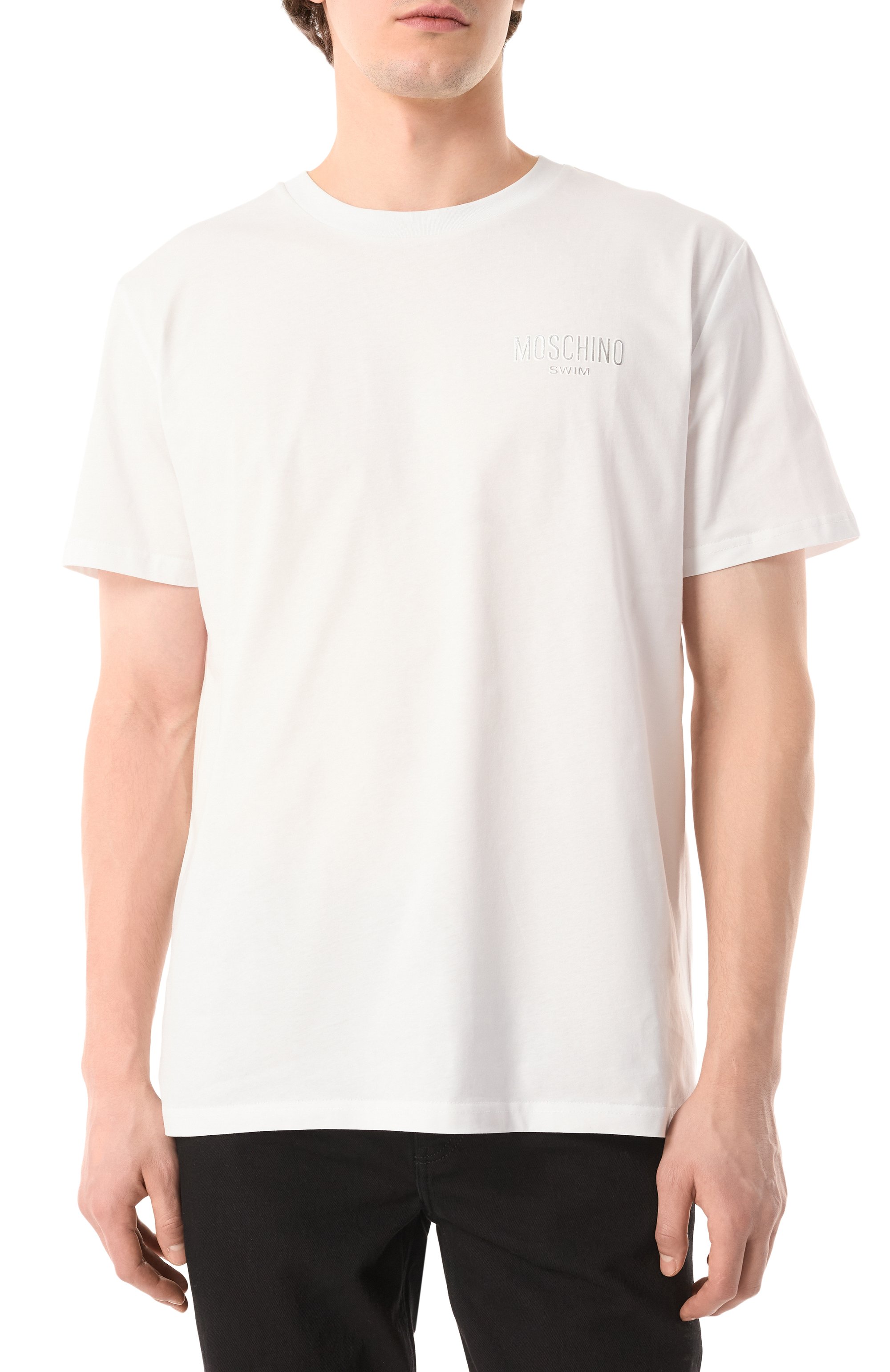 Хлопковая футболка MOSCHINO, арт. A0702/9407, фото 3