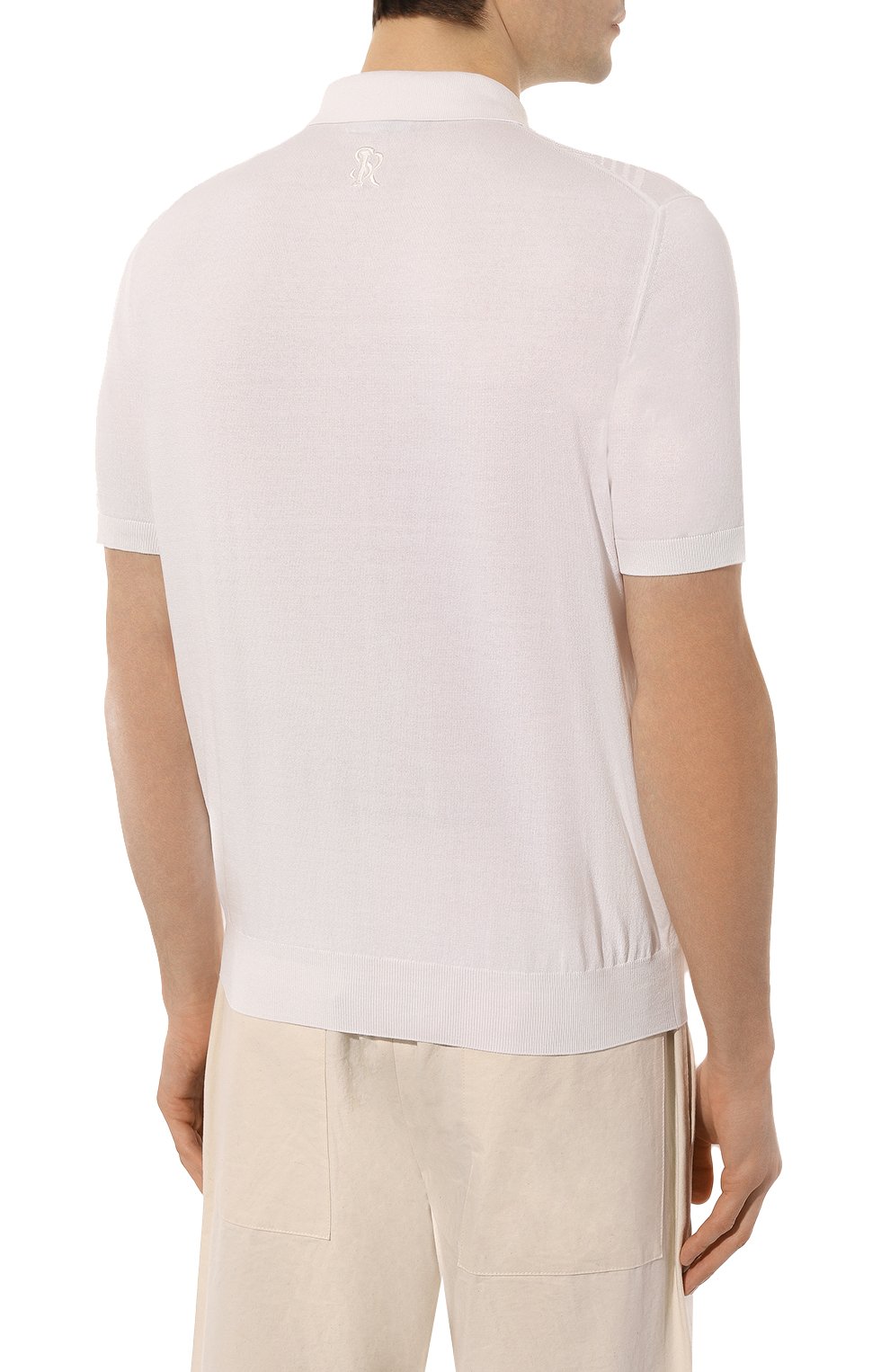 Поло из шелка и хлопка STEFANO RICCI, арт. K818047P31/F23175, фото 4