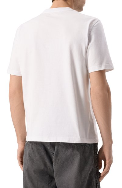 Хлопковая футболка DIESEL, арт. A17402/0NJBM, фото 4