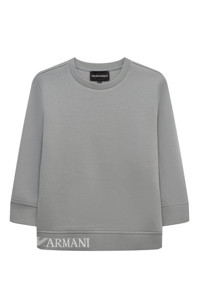Хлопковый свитшот EMPORIO ARMANI, арт. 6D4MJG/1JHSZ