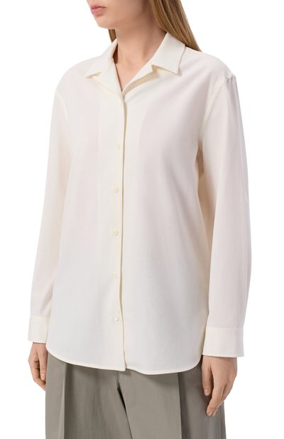 Рубашка из хлопка и шерсти 12 STOREEZ, арт. 135305, фото 3