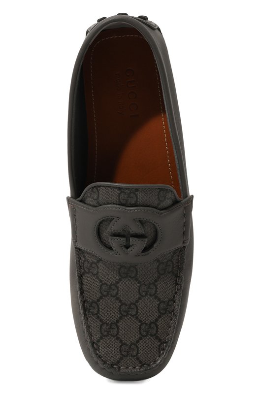 фото Кожаные мокасины gucci