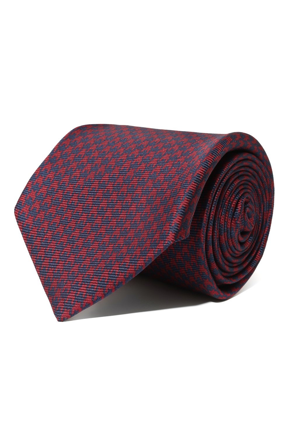 Шелковый галстук KITON бордового цвета по цене 29350 руб., арт. UCRVKLC03H20, фото 1 Шелковый галстук KITON, арт. UCRVKLC03H20, фото 1
