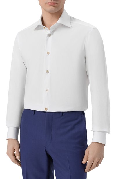 Хлопковая сорочка KITON, арт. UCIH09666, фото 3