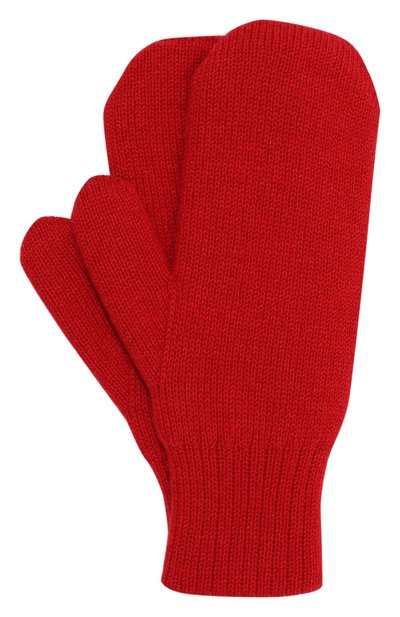 Кашемировые варежки parma CANOE красного цвета по цене 28540 руб., арт. 6912920, фото 1 Кашемировые варежки parma CANOE, арт. 6912920, фото 1