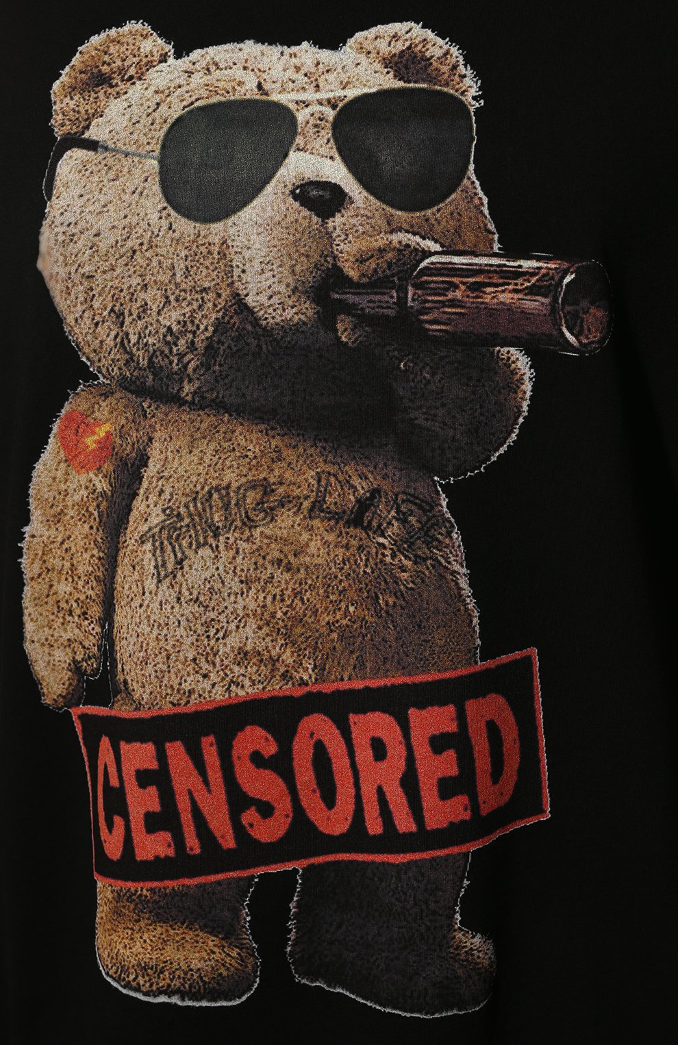 Хлопковая футболка BISIBIGLIO, арт. TEDDY CENS LIFE/2212 RIF (C0TT0NE PESANTE), фото 5