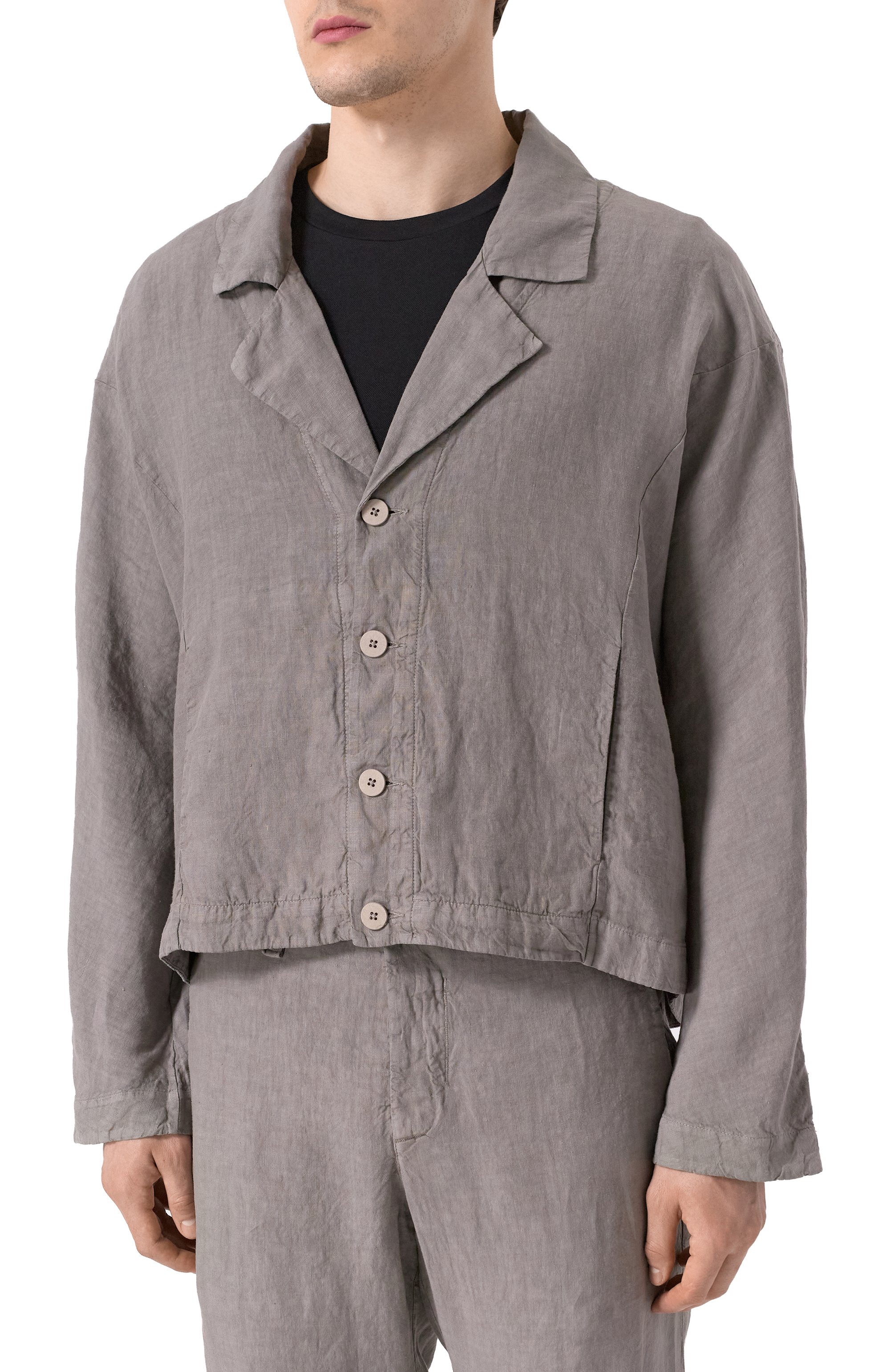Льняной пиджак TRANSIT, арт. CFUTRZD137, фото 5