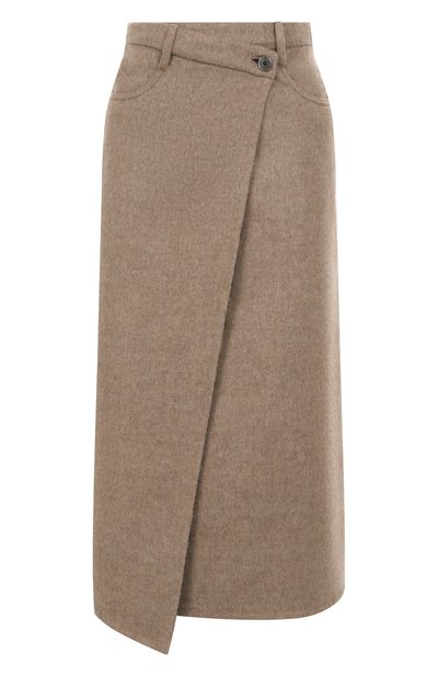 Женская шерстяная юбка BRUNELLO CUCINELLI, арт. MP565G3897