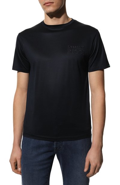 Хлопковая футболка STEFANO RICCI, арт. MNH3102250/TE0001, фото 3