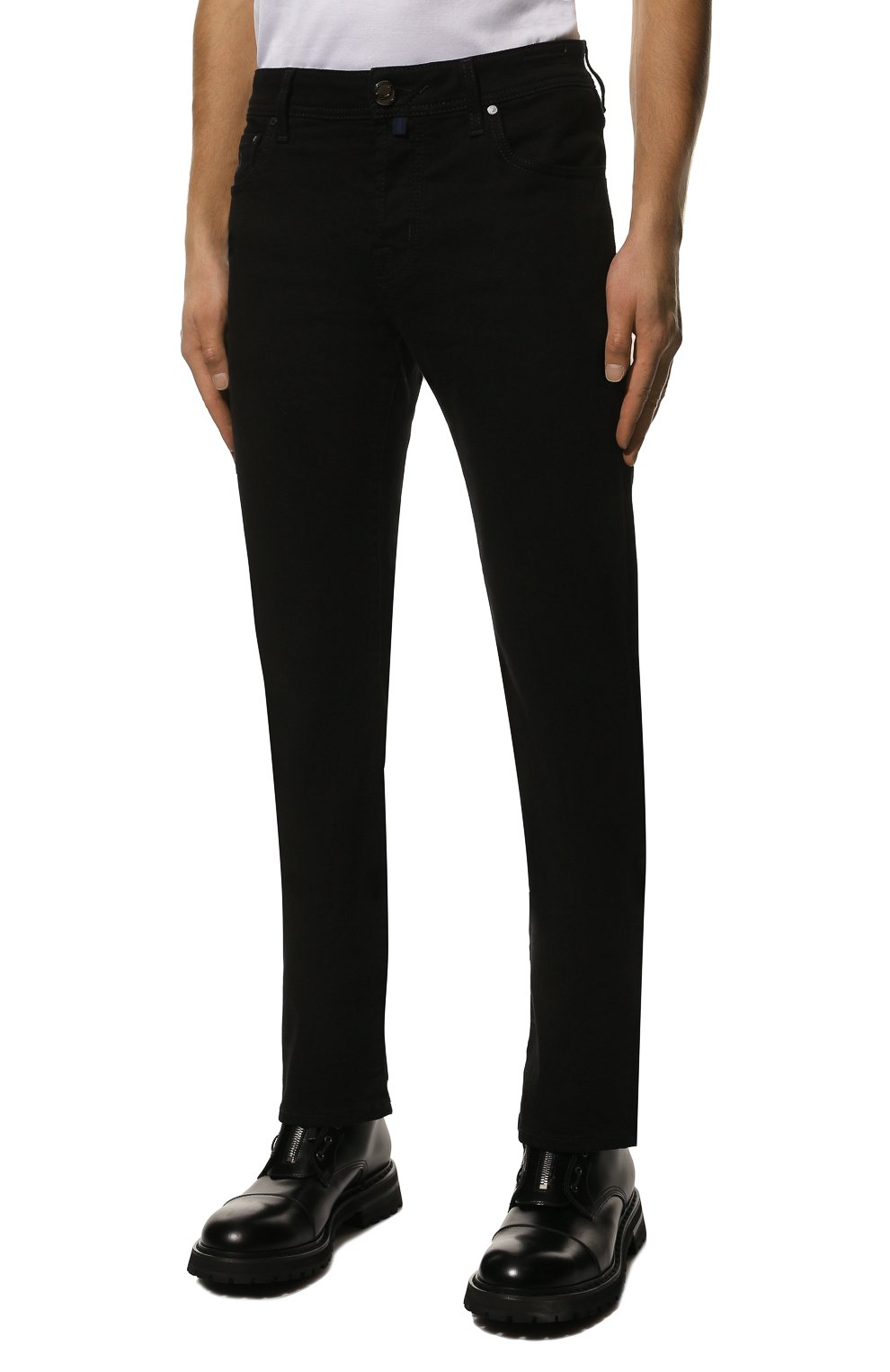Джинсы JACOB COHEN черного цвета по цене 49000 руб., арт. U Q M05 30 S 3598/001D, фото 3 Джинсы JACOB COHEN, арт. U Q M05 30 S 3598/001D, фото 3