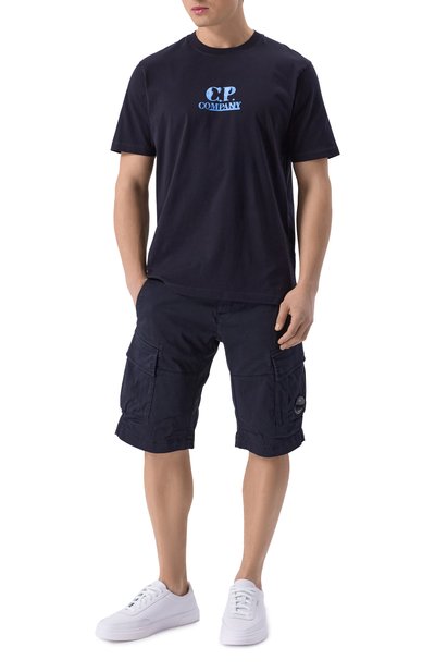 Хлопковые шорты C.P. COMPANY, арт. 18CMBE116A005694G, фото 2