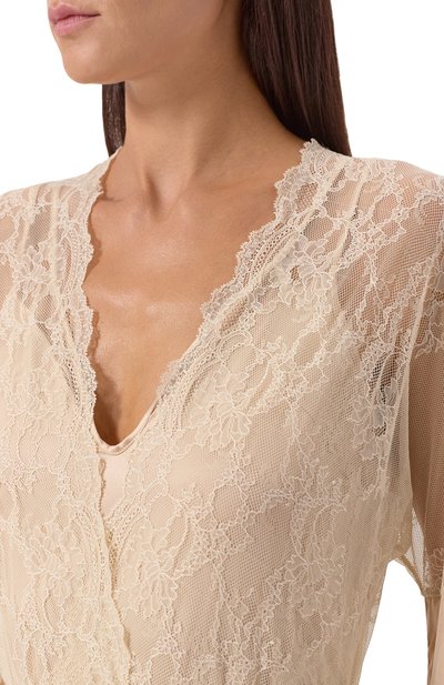 Шелковый халат C.ALLA, арт. CL0280 VE, фото 5