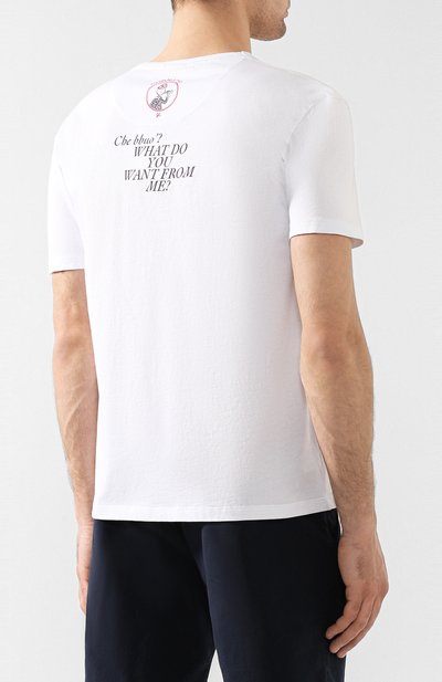 Хлопковая футболка ISAIA, арт. MCC005/JC002, фото 4