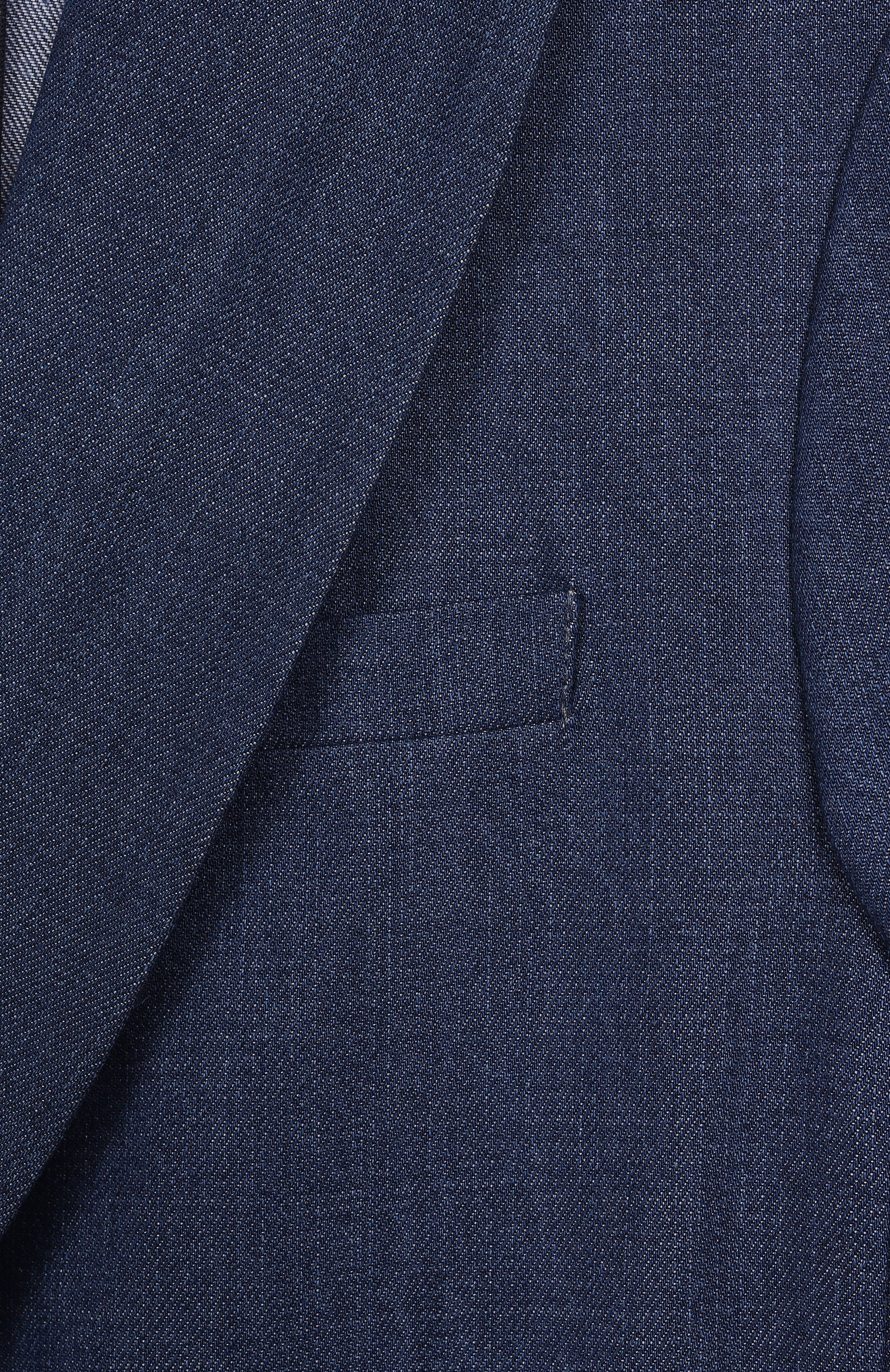 Пиджак PAOLO PECORA MILANO синего цвета по цене 31050 руб., арт. PP3956/6-12, фото 3 Пиджак PAOLO PECORA MILANO, арт. PP3956/6-12, фото 3