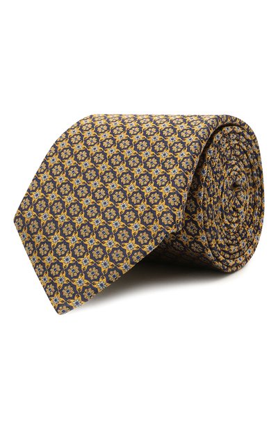 Мужской шелковый галстук CANALI, арт. 18/HJ03291