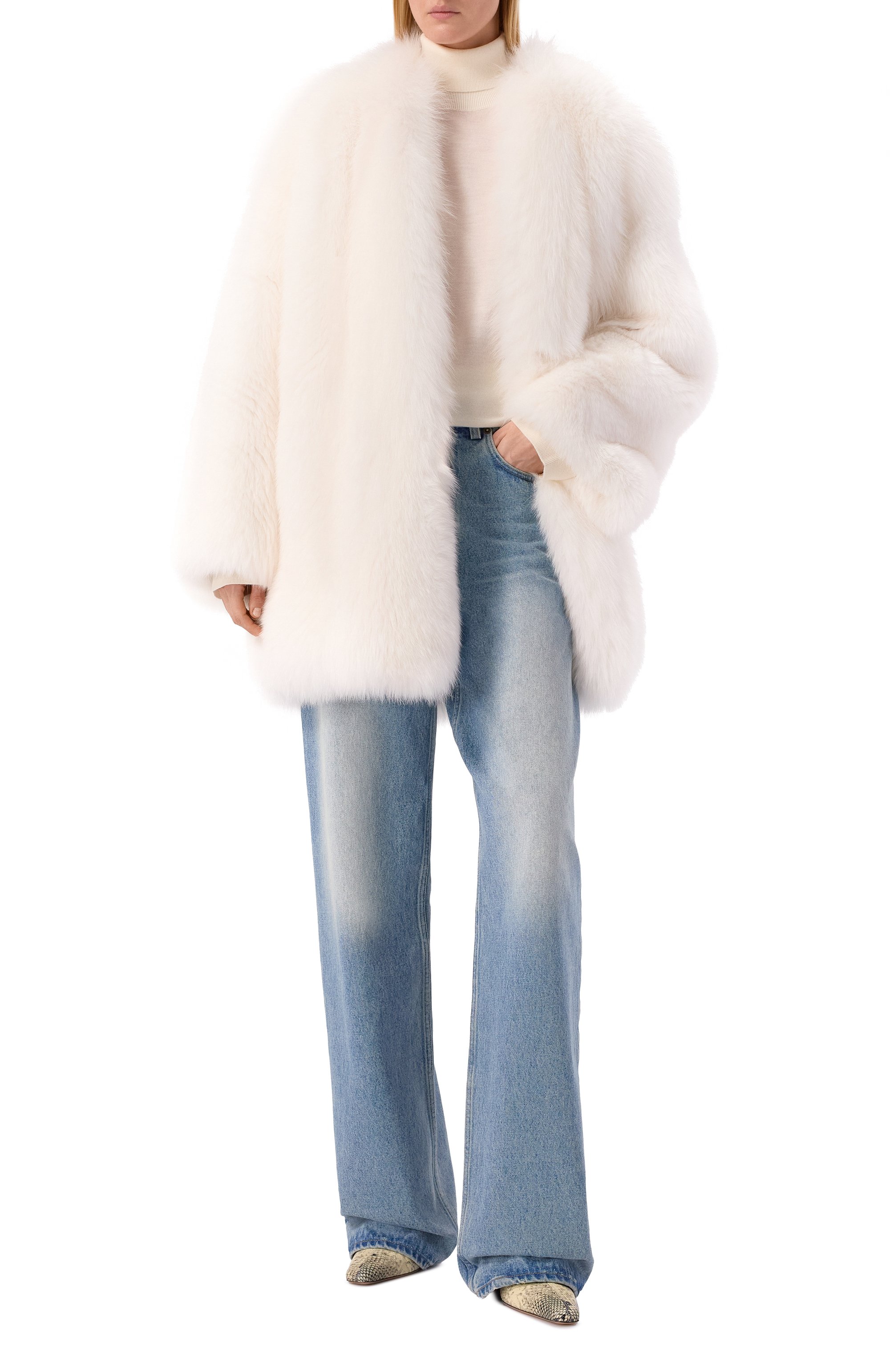 Шуба из лисы GIULIA GURMAN, арт. J3W44, фото 2