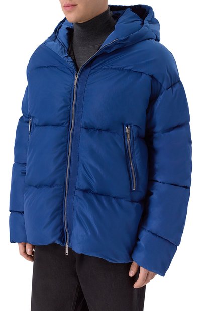 Пуховик ICEBERG синего цвета по цене 79950 руб., арт. J110/5189, фото 3 Пуховик ICEBERG, арт. J110/5189, фото 3