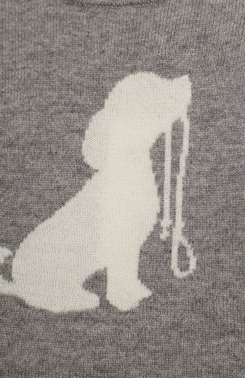 Кашемировый пуловер OSCAR ET VALENTINE, арт. PUL01DOGS, фото 3