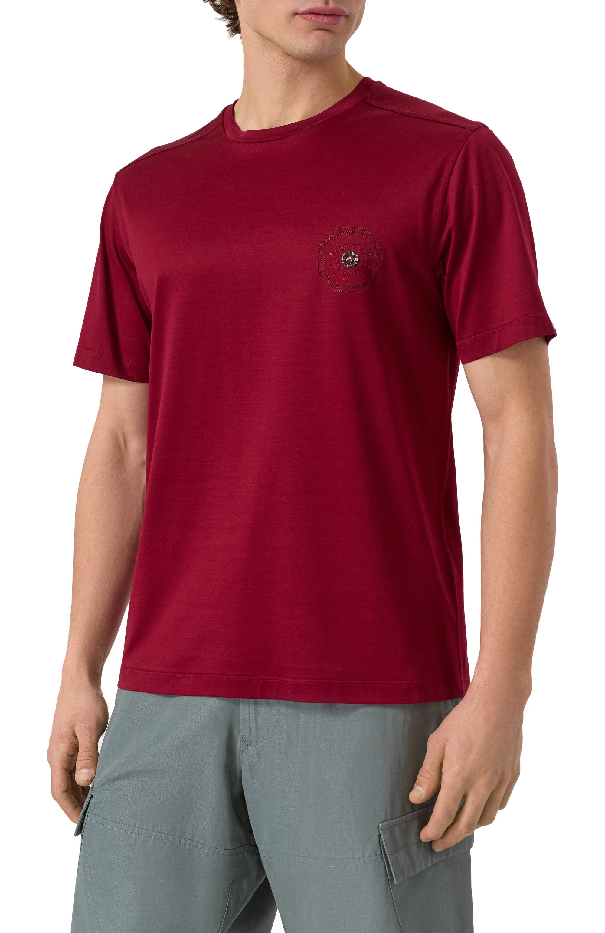 Хлопковая футболка STEFANO RICCI, арт. MNH5204330/TE0001, фото 3