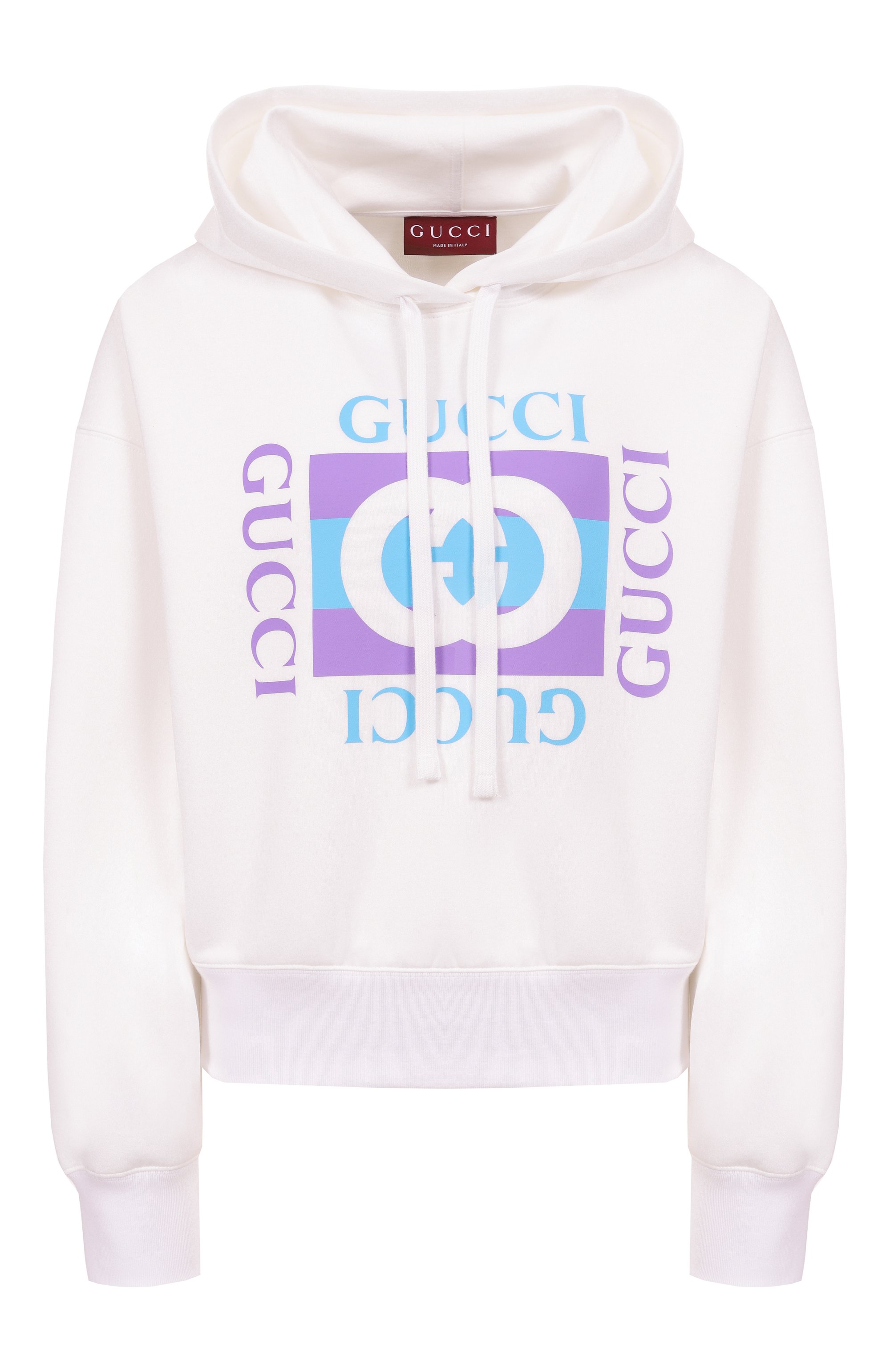 Хлопковое худи GUCCI, арт. 837935/XJHGJ, фото 1