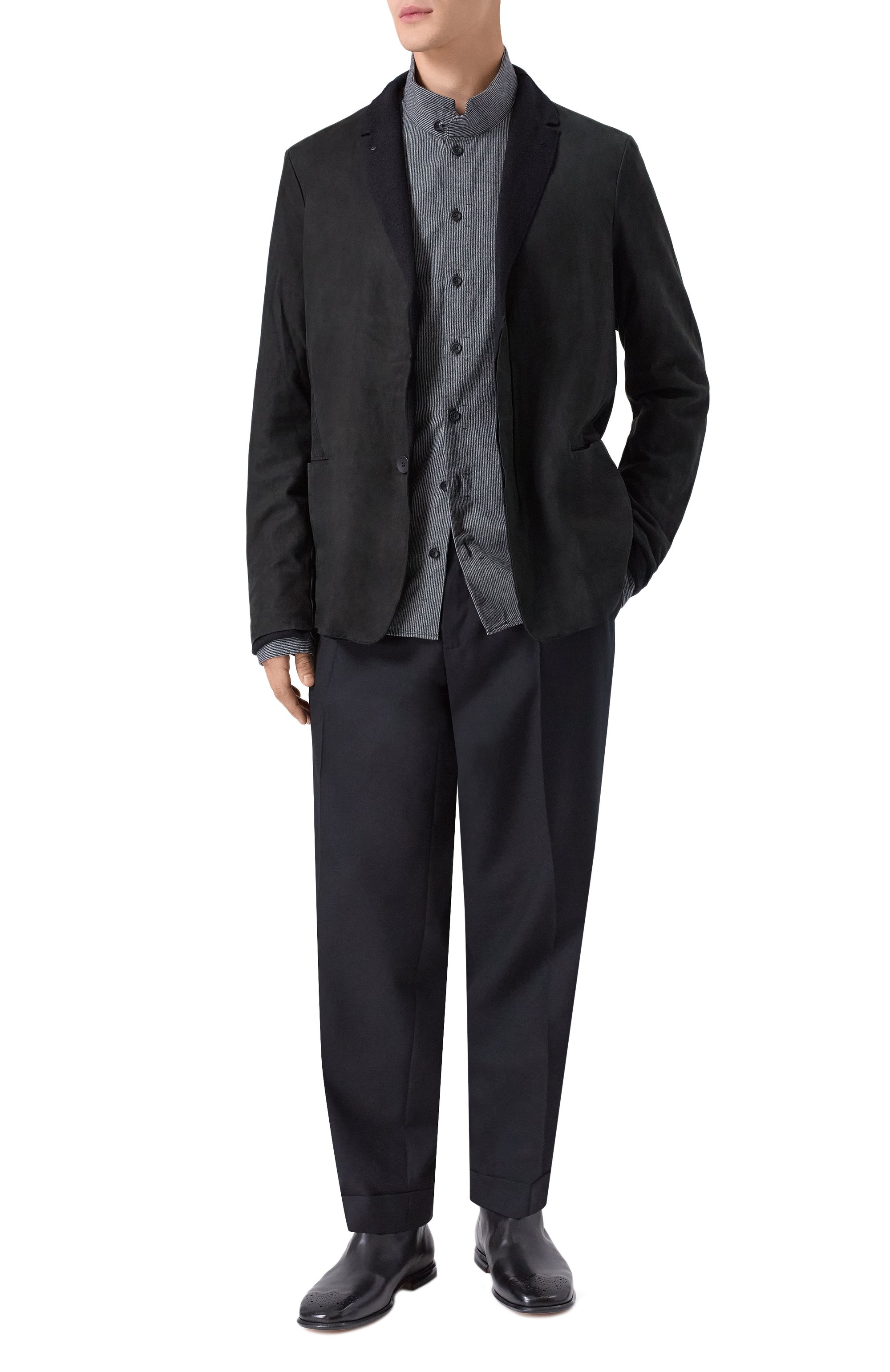 Хлопковая рубашка HANNES ROETHER, арт. MIL29SKE.3058, фото 2