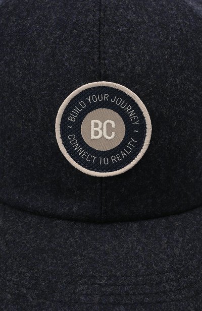 Шерстяная бейсболка BRUNELLO CUCINELLI, арт. B038PW312C, фото 3