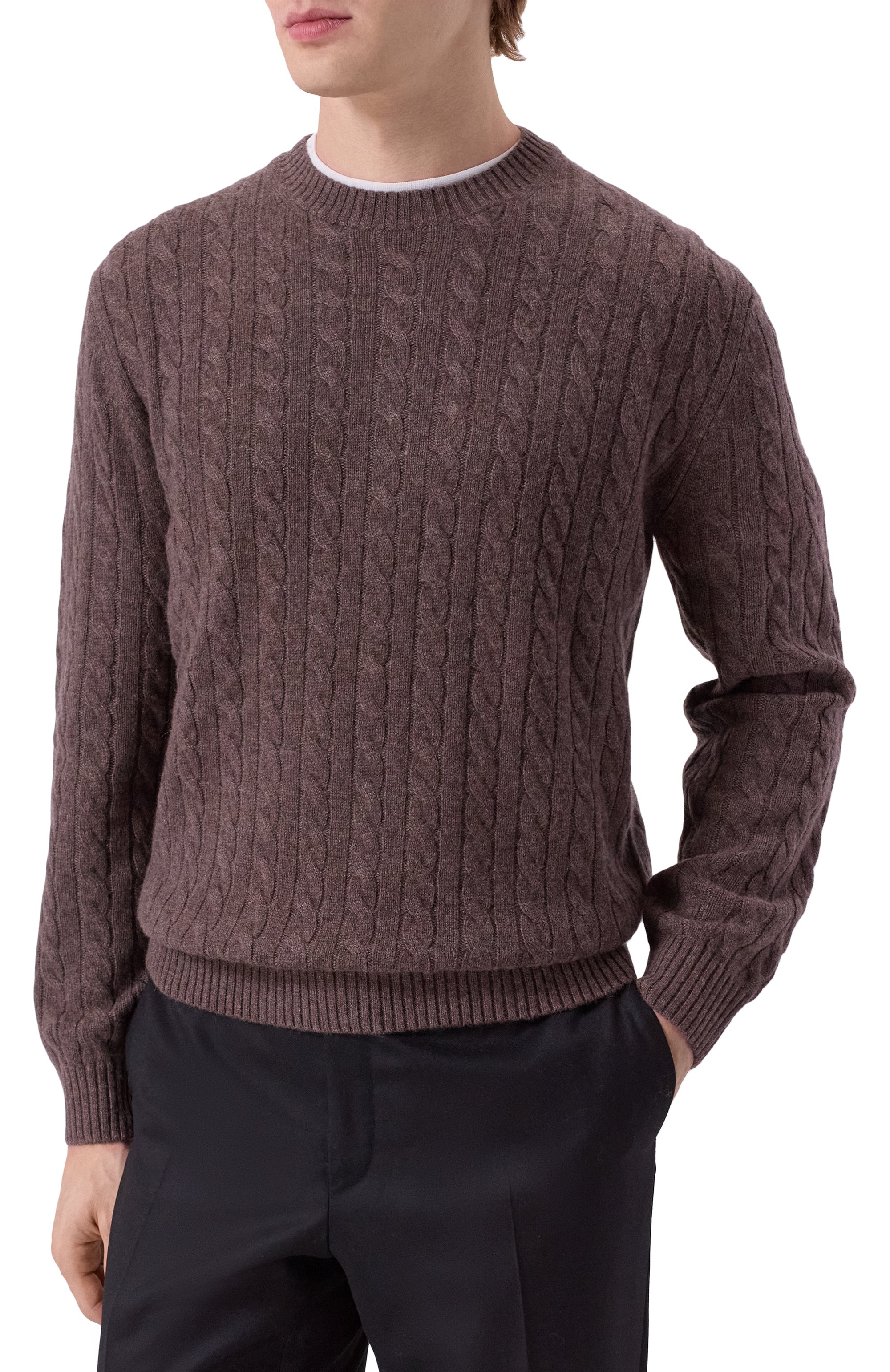 Кашемировый джемпер 12 STOREEZ, арт. 135244, фото 3